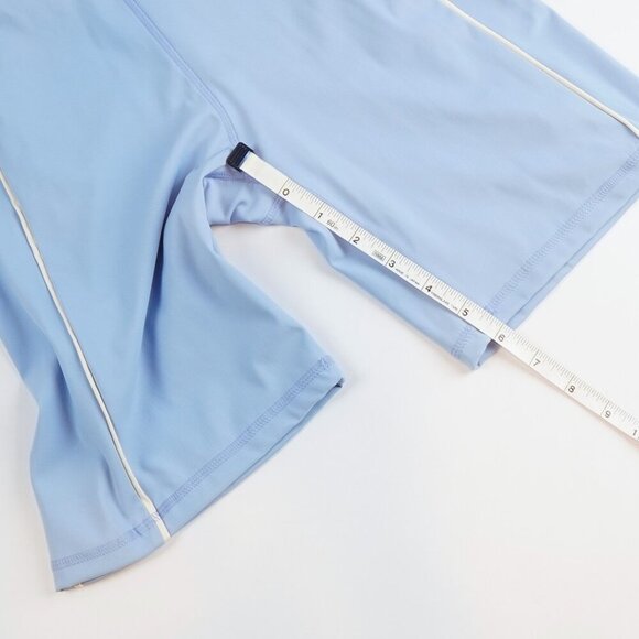 Kimberly C. Baby Blue Active Romper Unitard - Medium - Picture 3 of 6